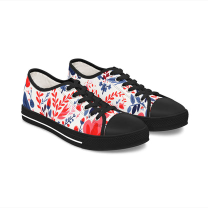 Women's Low Top Sneakers_Flower