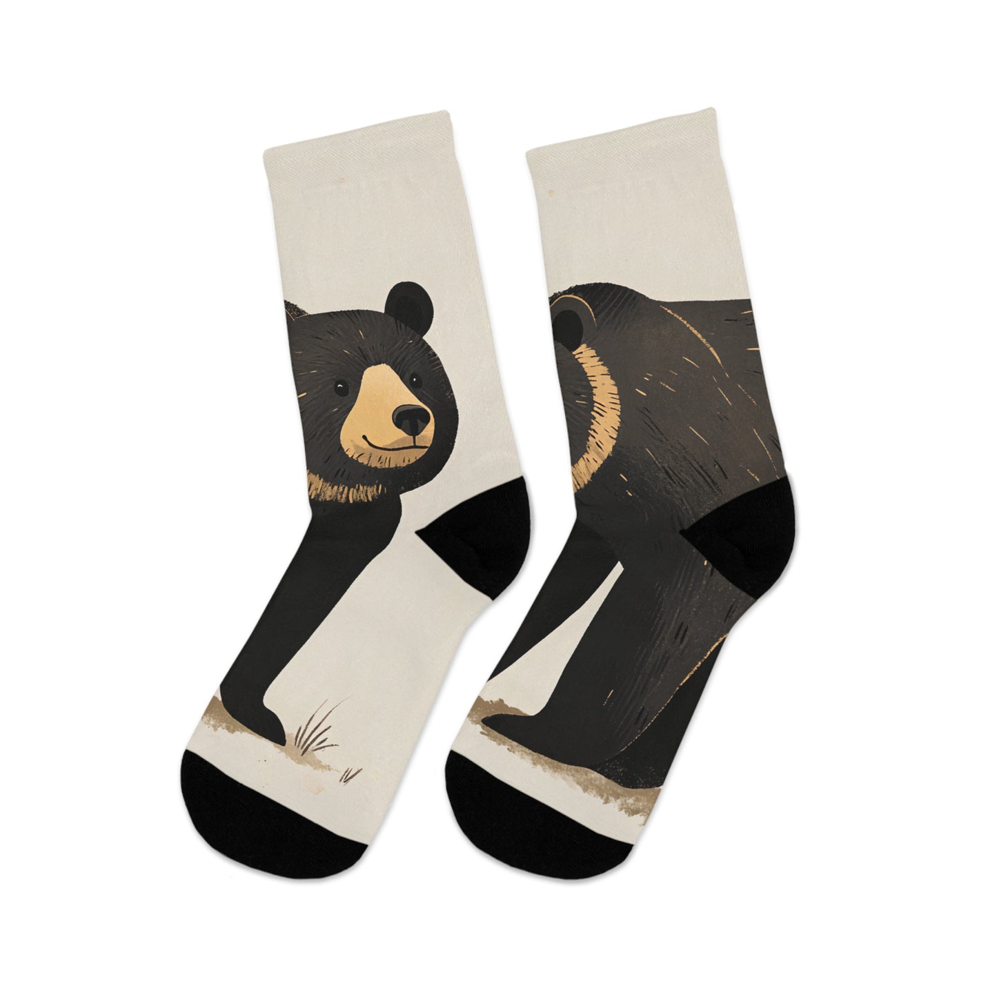 Recycled Poly Socks_Bear