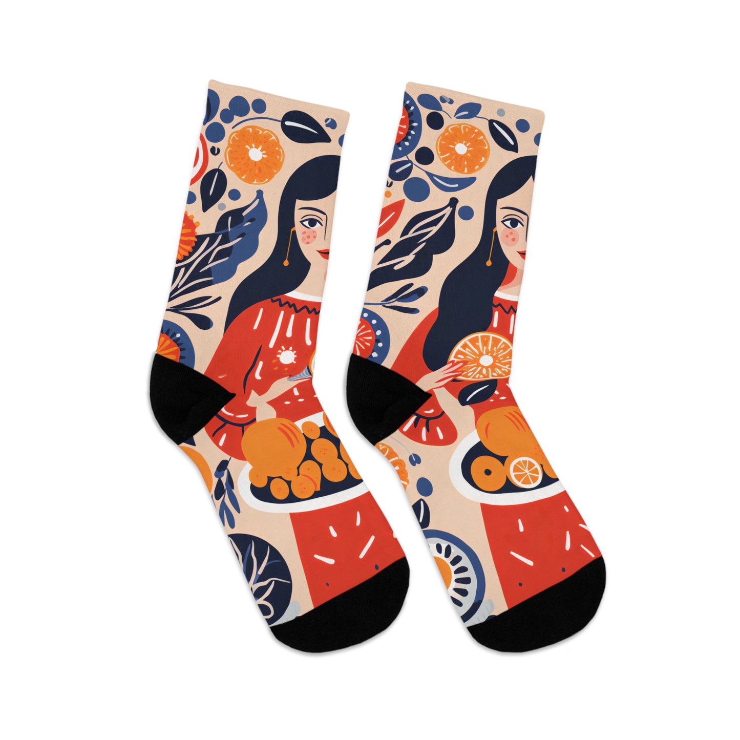 Recycled Poly Socks_Woman_04