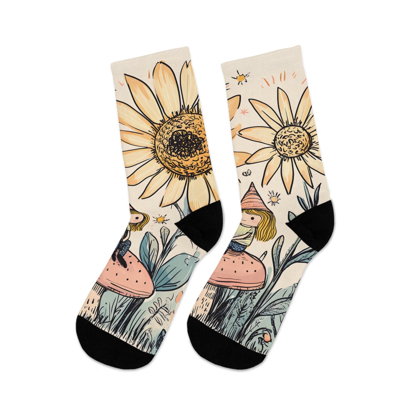 Recycled Poly Socks_Fairy