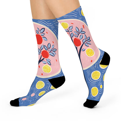 Cushioned Crew Socks_Tree