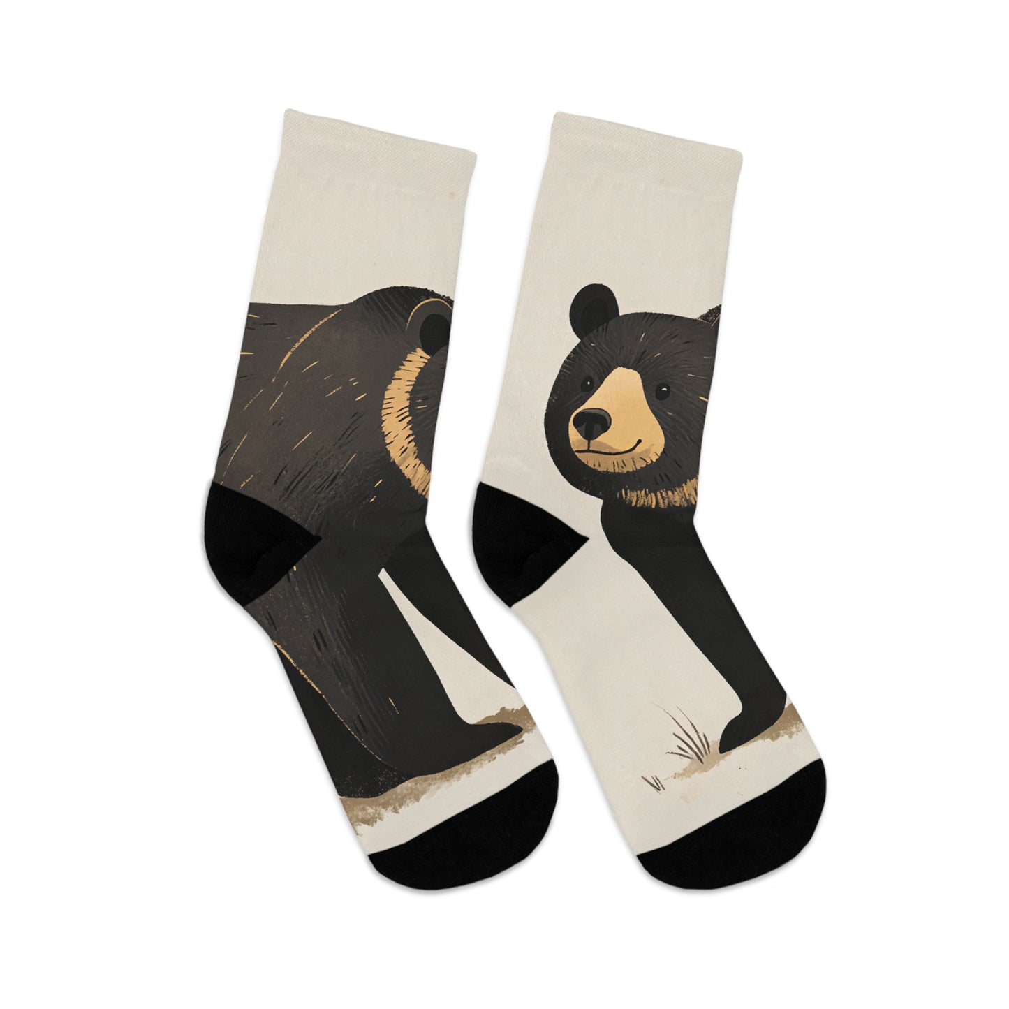 Recycled Poly Socks_Bear