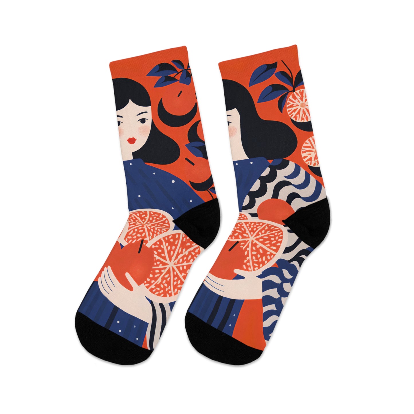 Recycled Poly Socks_Woman_02