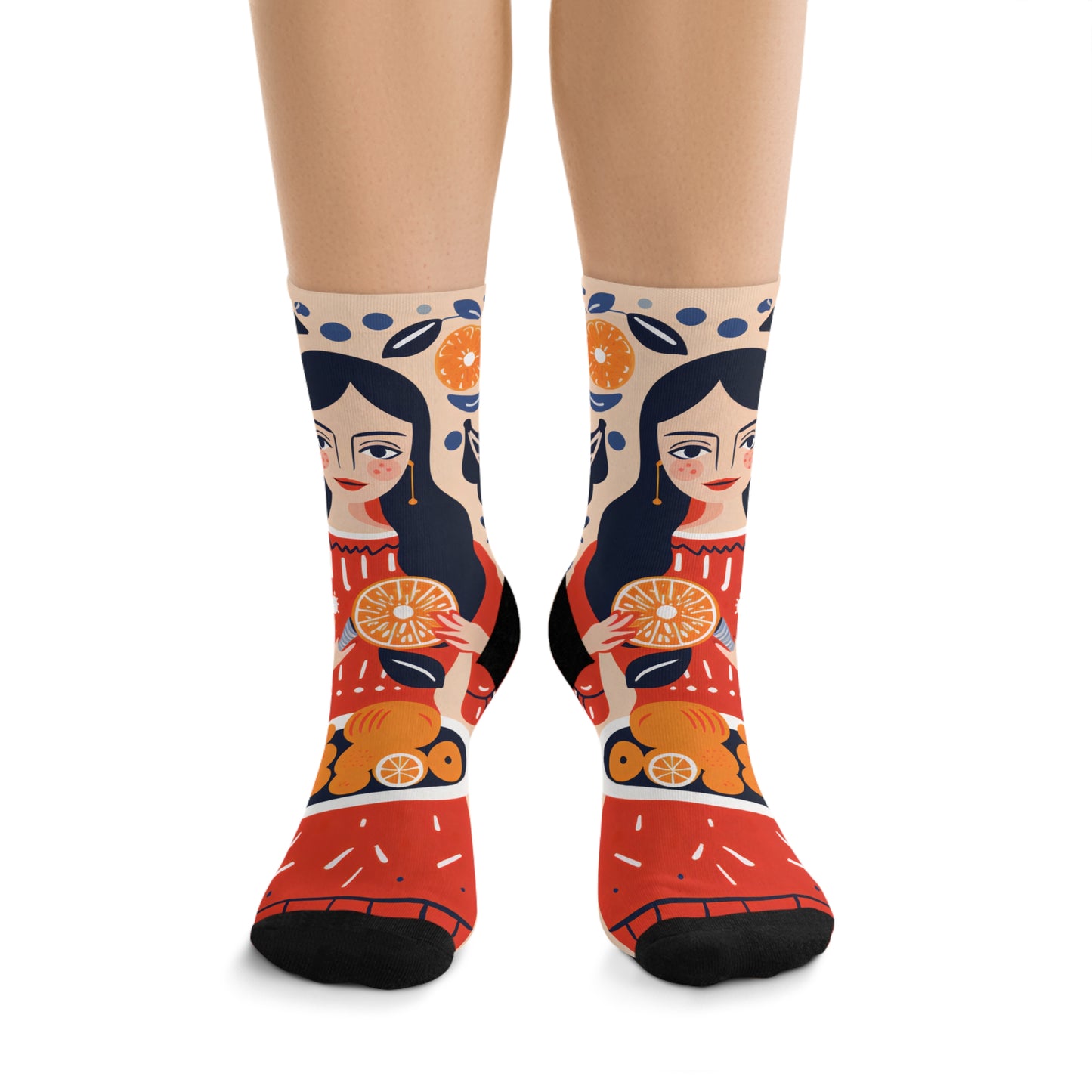 Recycled Poly Socks_Woman_04