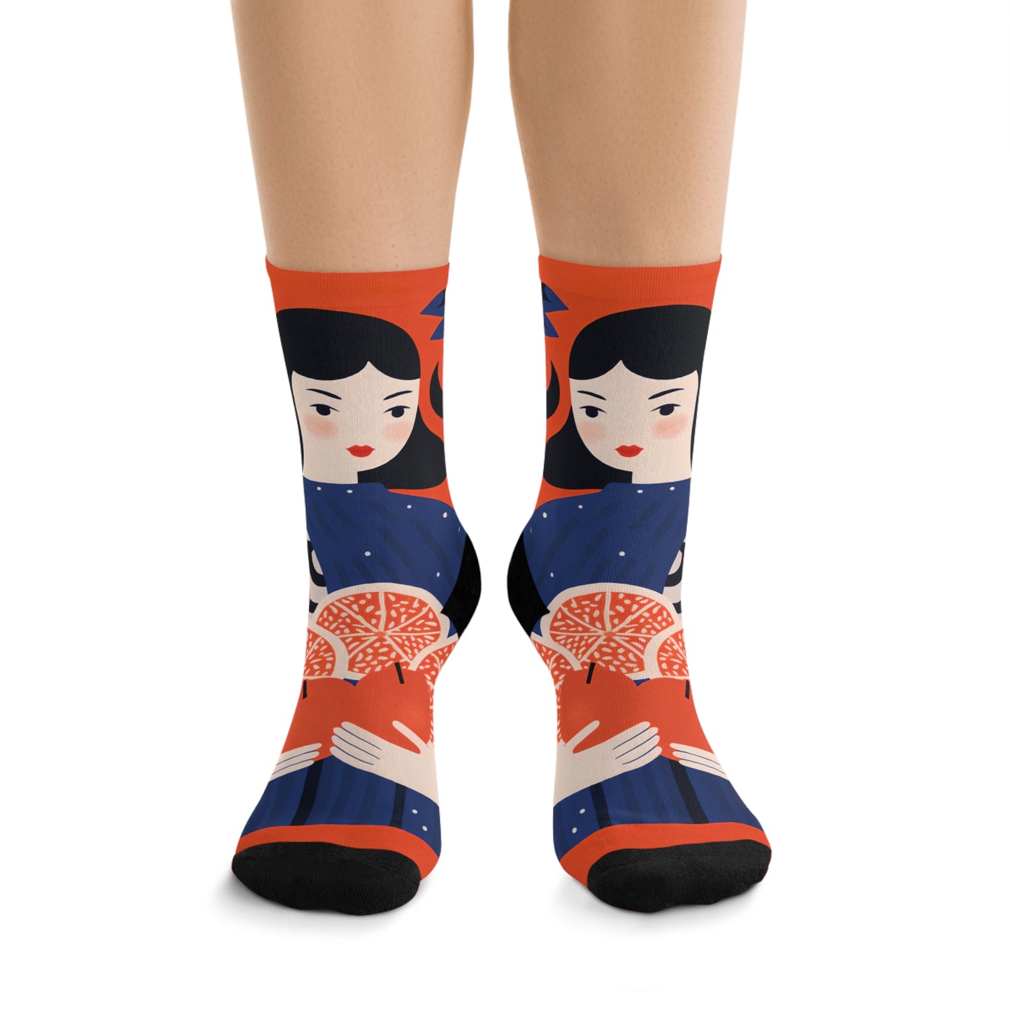 Recycled Poly Socks_Woman_02