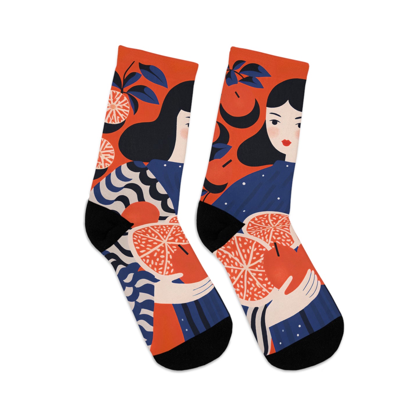 Recycled Poly Socks_Woman_02