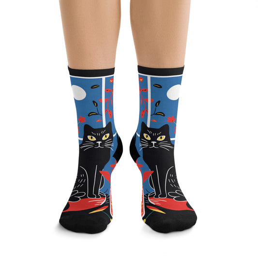 Recycled Poly Socks_Cat_01